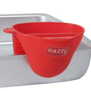 Silicone Pinch Grip Mitts Microwave Oven Heat Resistant Gripper Kitchen Pot Holder, Red