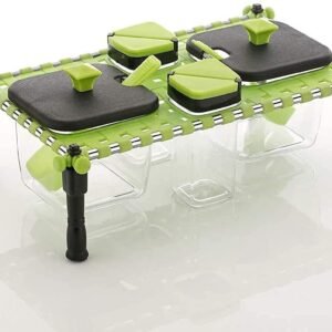 Traditional Indian Cot Type Spice and Pickle Container Set CharPai Aachar Set Kitchen Utensil Salt and Pepper Set for Dining Table (Khatli - Charpai)