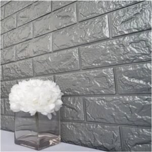 Brick Wallpaper ( Grey )