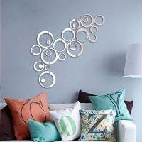 Mirror Acrylic Sticker ( 12pc )